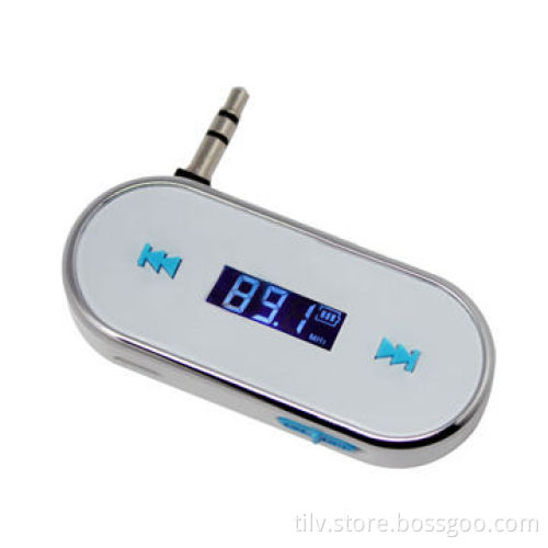 China 3.5mm Audio Jack Full Frequency Car FM Transmitter
